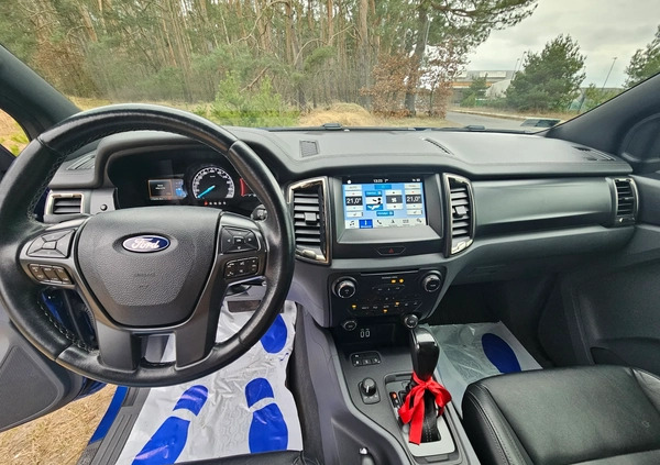 Ford Ranger cena 145000 przebieg: 80000, rok produkcji 2018 z Poznań małe 121